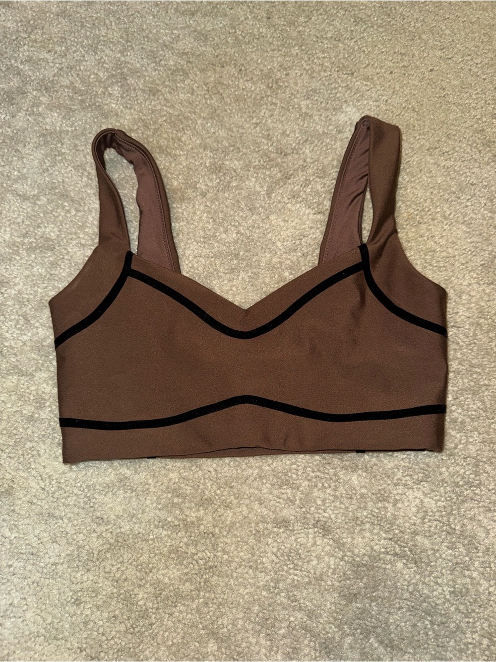 YPB Brown Sports Bra